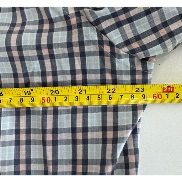 UNTUCKit Shirt Mens Size XL Multicolor Plaid Pocket LS Wrinkle Free Cotton - Picture 3 of 7